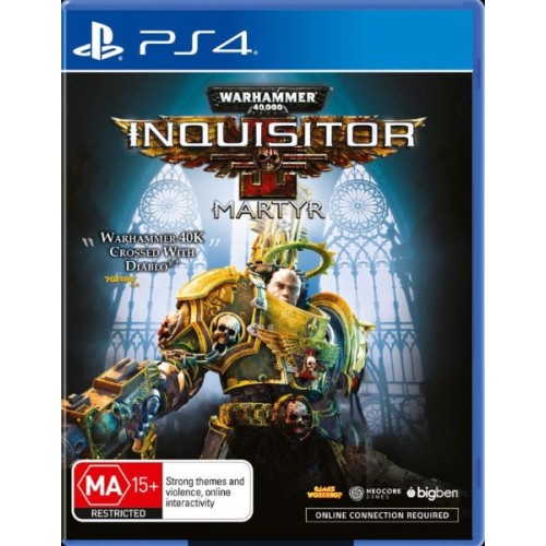  Warhammer 40,000 Inquisitor Martyr PS4 